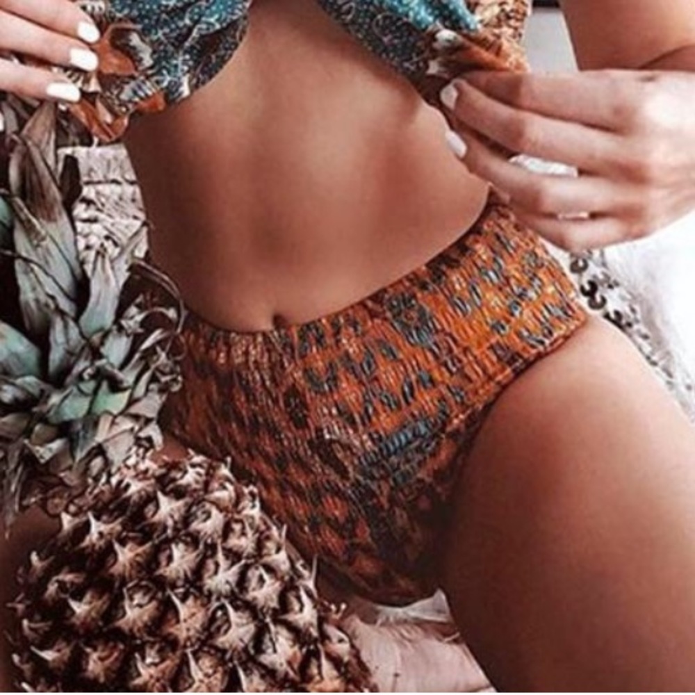 Lucid Fashion High Waist Bikini Bottoms